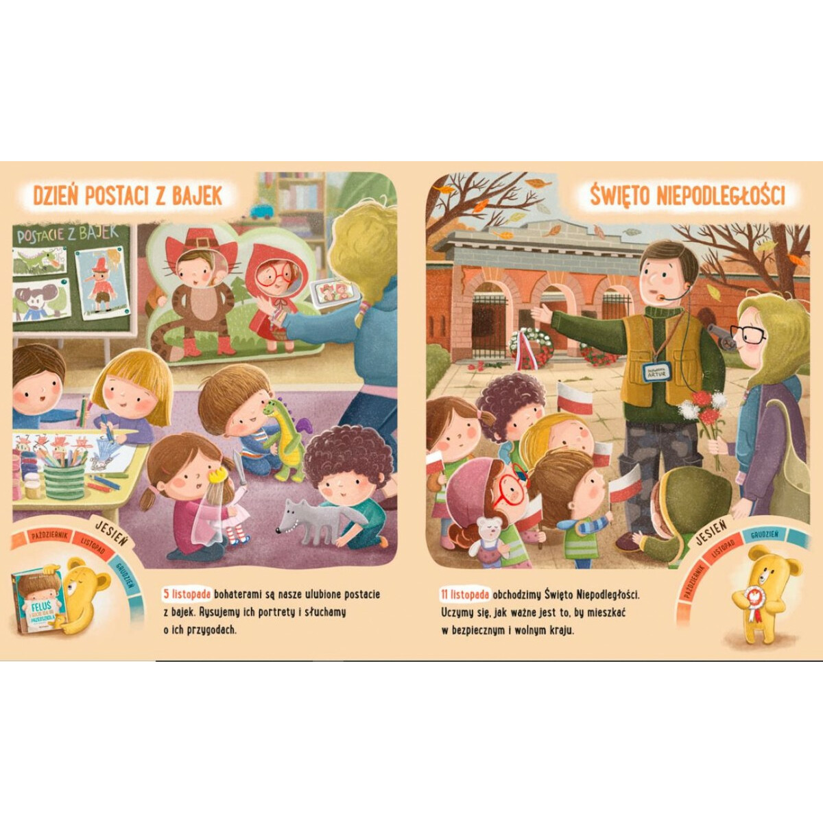Książeczka Feluś i Gucio świętują - obrazek 4