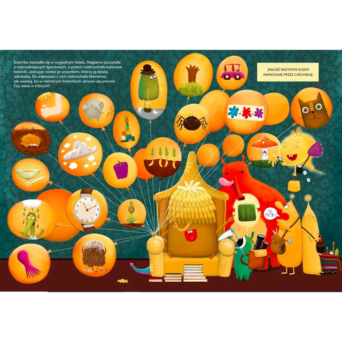 Książeczka Opowiem ci mamo, co robią psotne potwory - obrazek 3