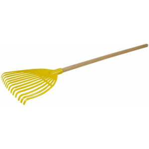 Grabie do liści z drewnianym uchwytem