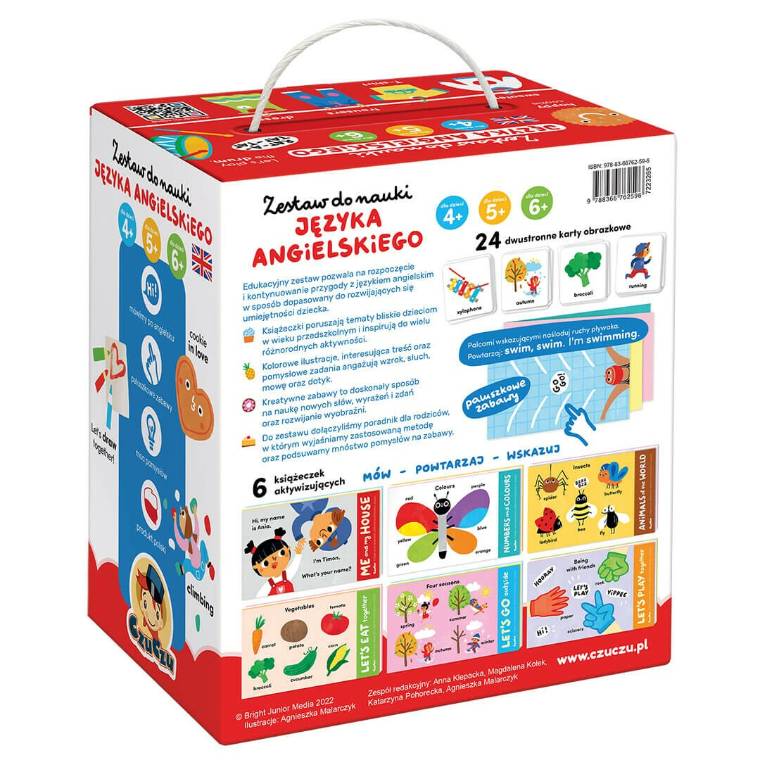 Zestaw do nauki jezyka angielskiego dla dzieci 4, 5, 6+ - obrazek 2