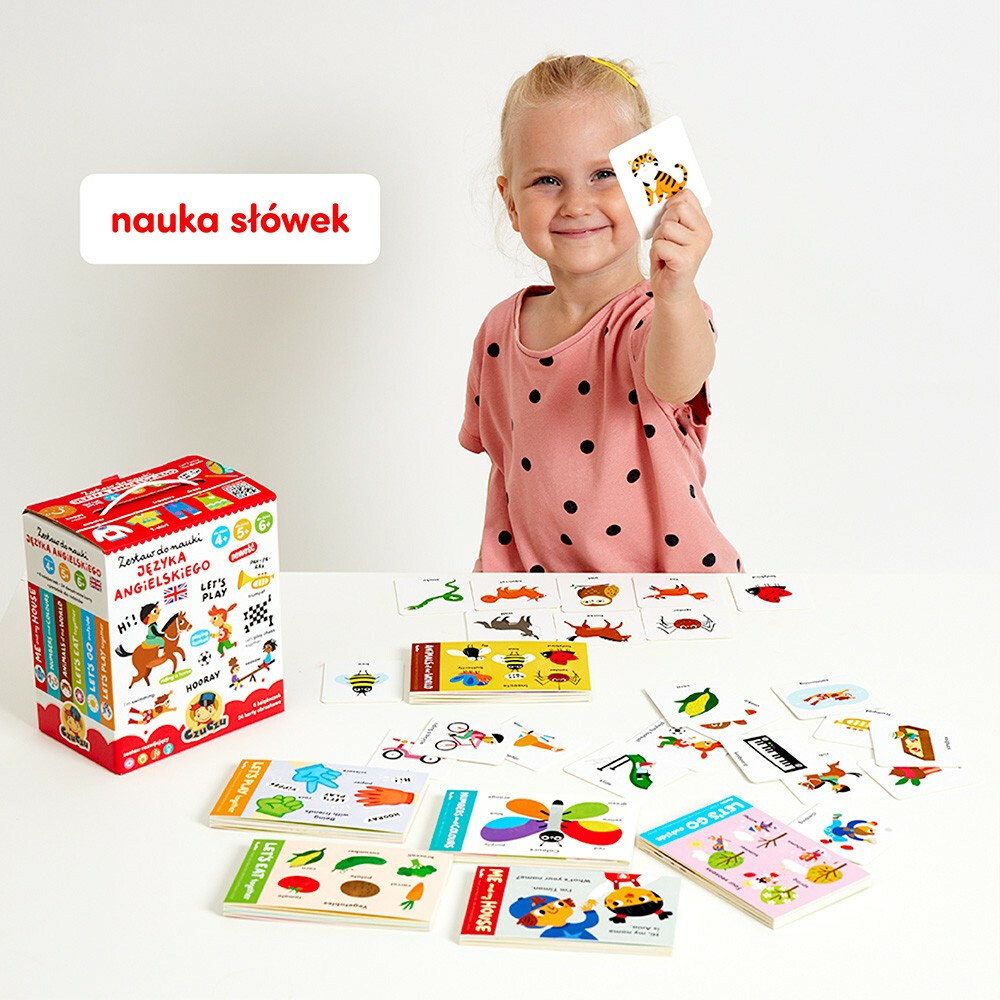 Zestaw do nauki jezyka angielskiego dla dzieci 4, 5, 6+ - obrazek 3