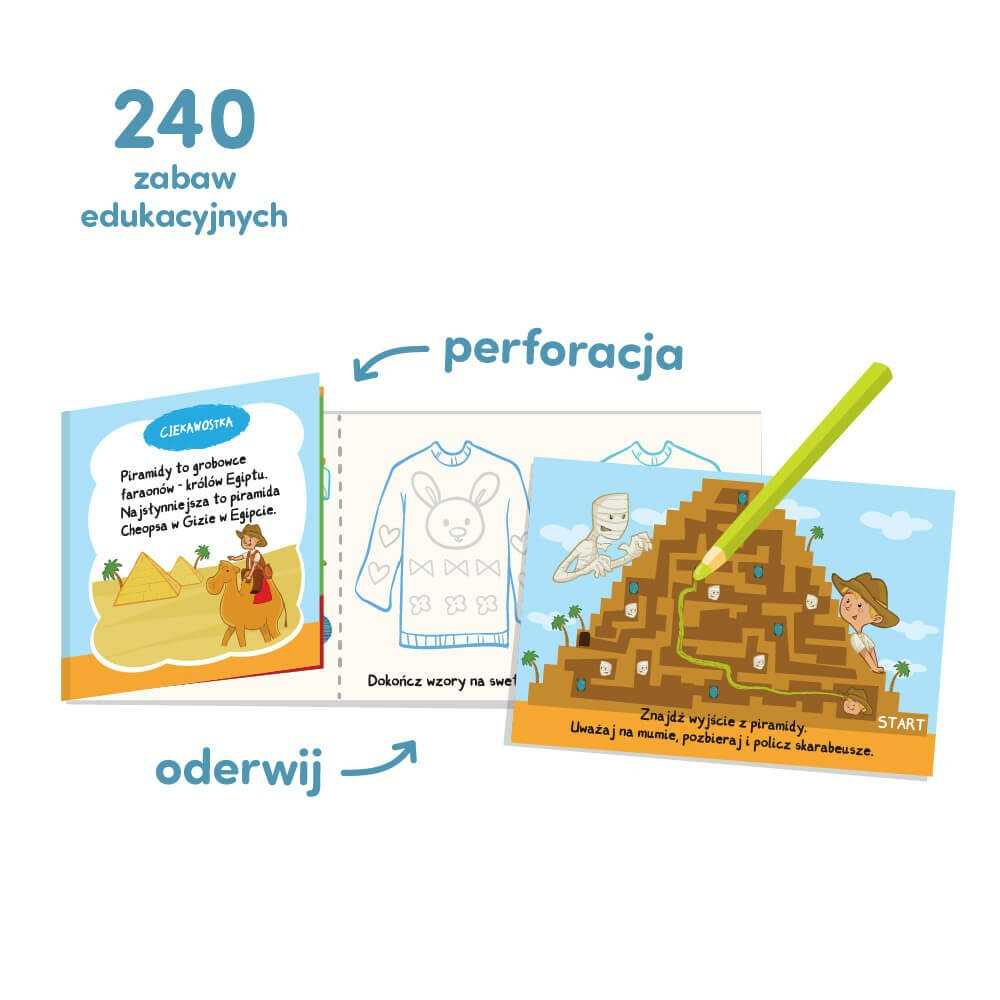 Książeczka Zabawy logiczne dla dzieci od 5-6 lat - obrazek 2