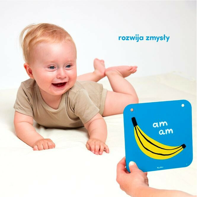 Duże karty kontrastowe dla dzieci 6 i 9 mies.+ - obrazek 4