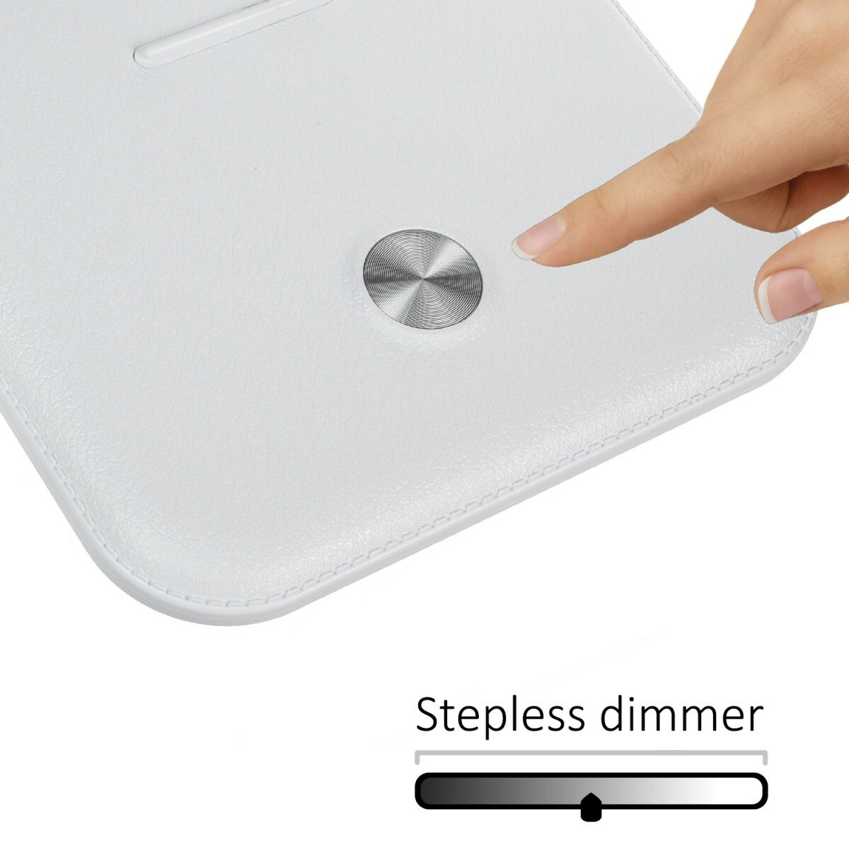 Lampka biurkowa LED 9w z ładowarką Qi MCE616W - obrazek 3