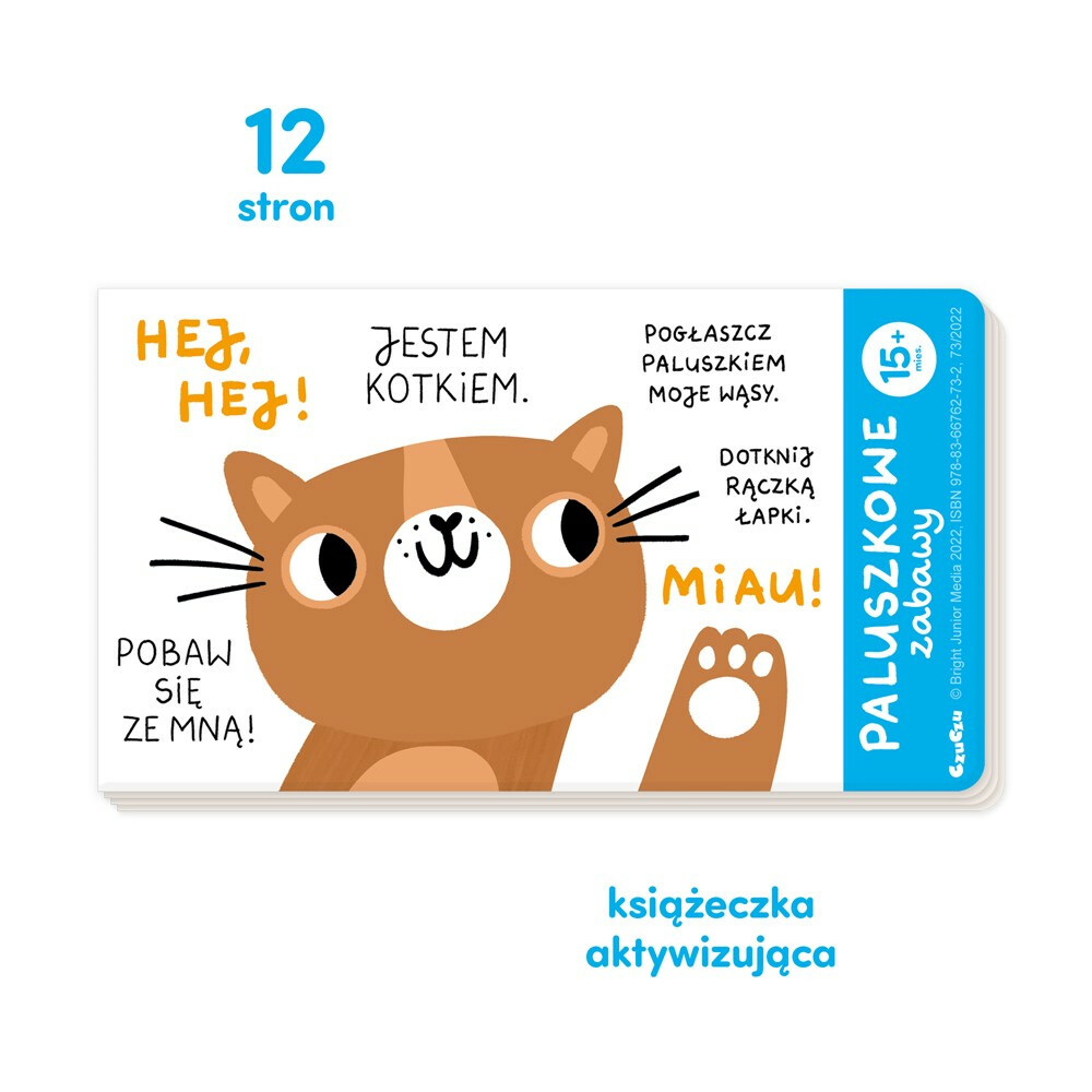 Książeczka Paluszkowe zabawy dla dzieci w wieku 15 miesięcy - obrazek 3