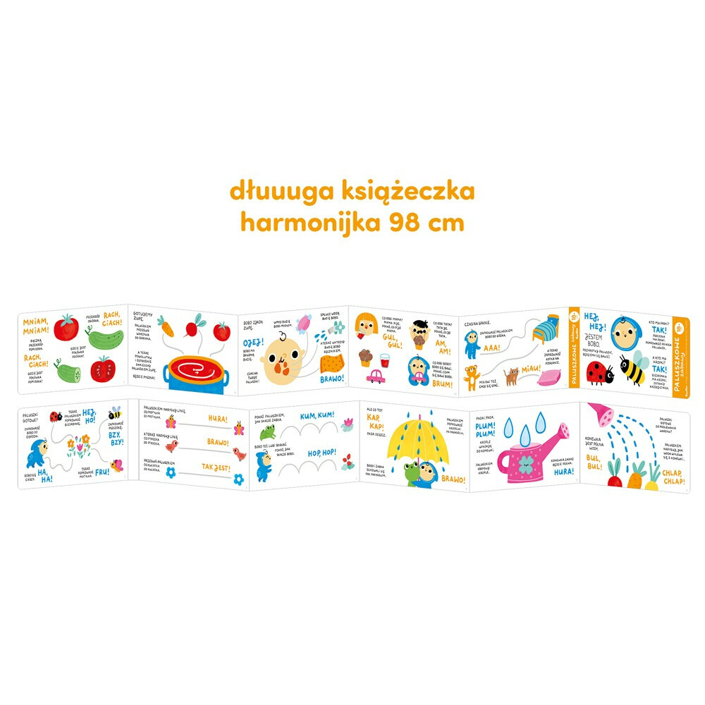 Książeczka Paluszkowe zabawy dla dzieci w wieku 18 miesięcy - obrazek 2