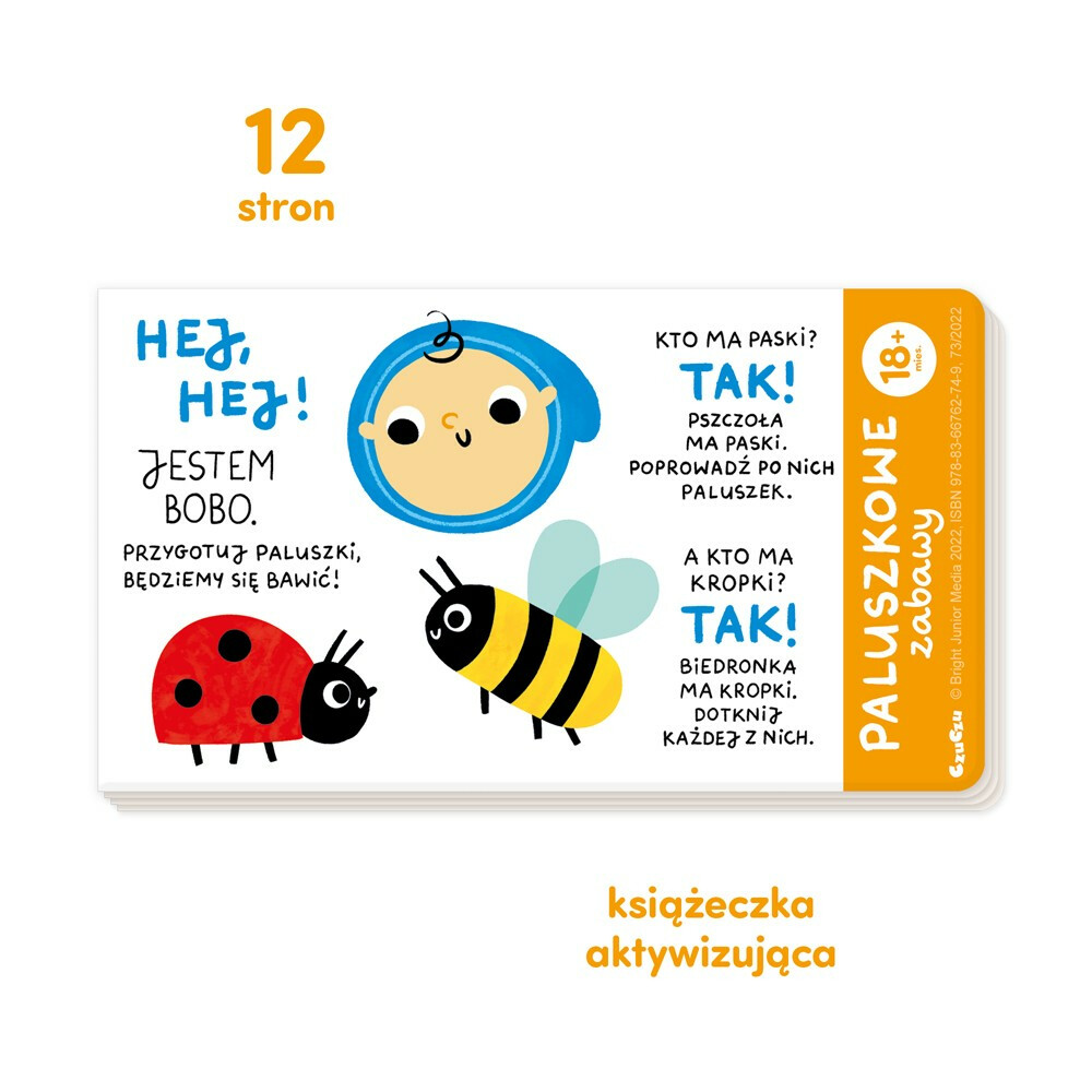 Książeczka Paluszkowe zabawy dla dzieci w wieku 18 miesięcy - obrazek 3