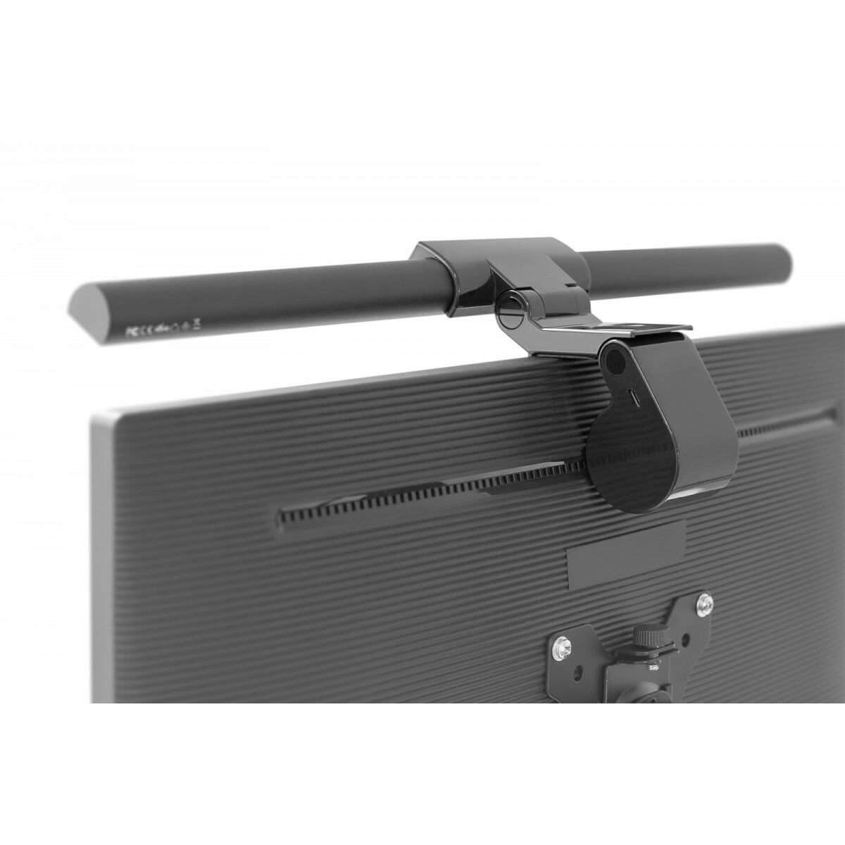 Lampka LED do monitora z mocowaniem zaciskowym, 5W, 250lm Czarna - obrazek 3