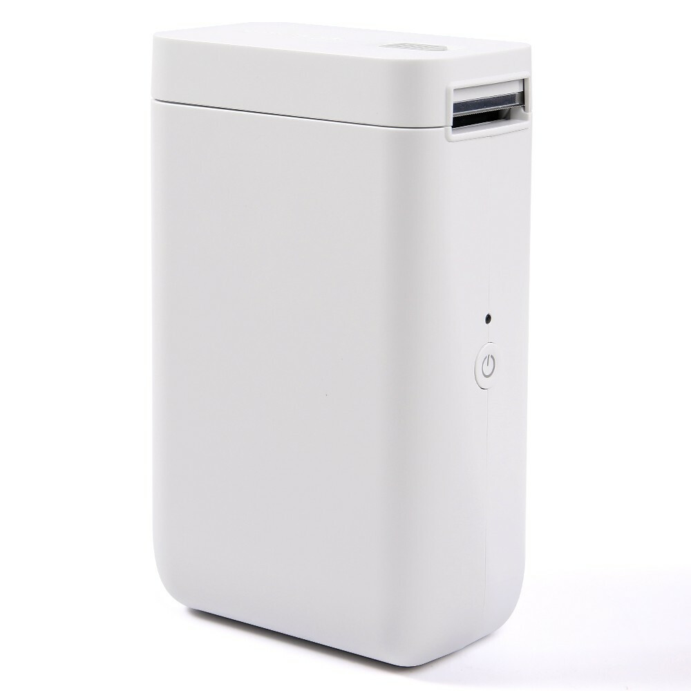 D101 mobilna drukarka termiczna do etykiet biała