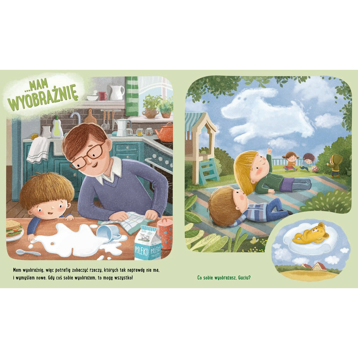 Książeczka Feluś i Gucio się nie nudzą - obrazek 2