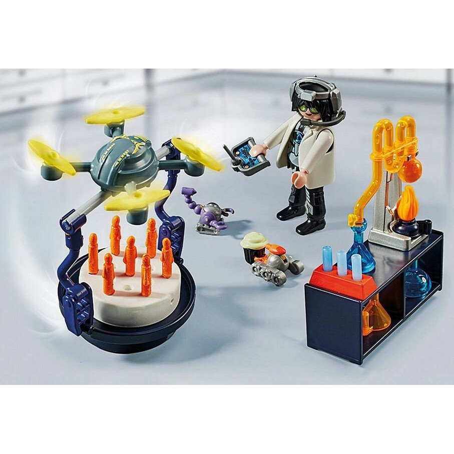 Zestaw z figurkami My Life 71450 Naukowiec z robotami - obrazek 2