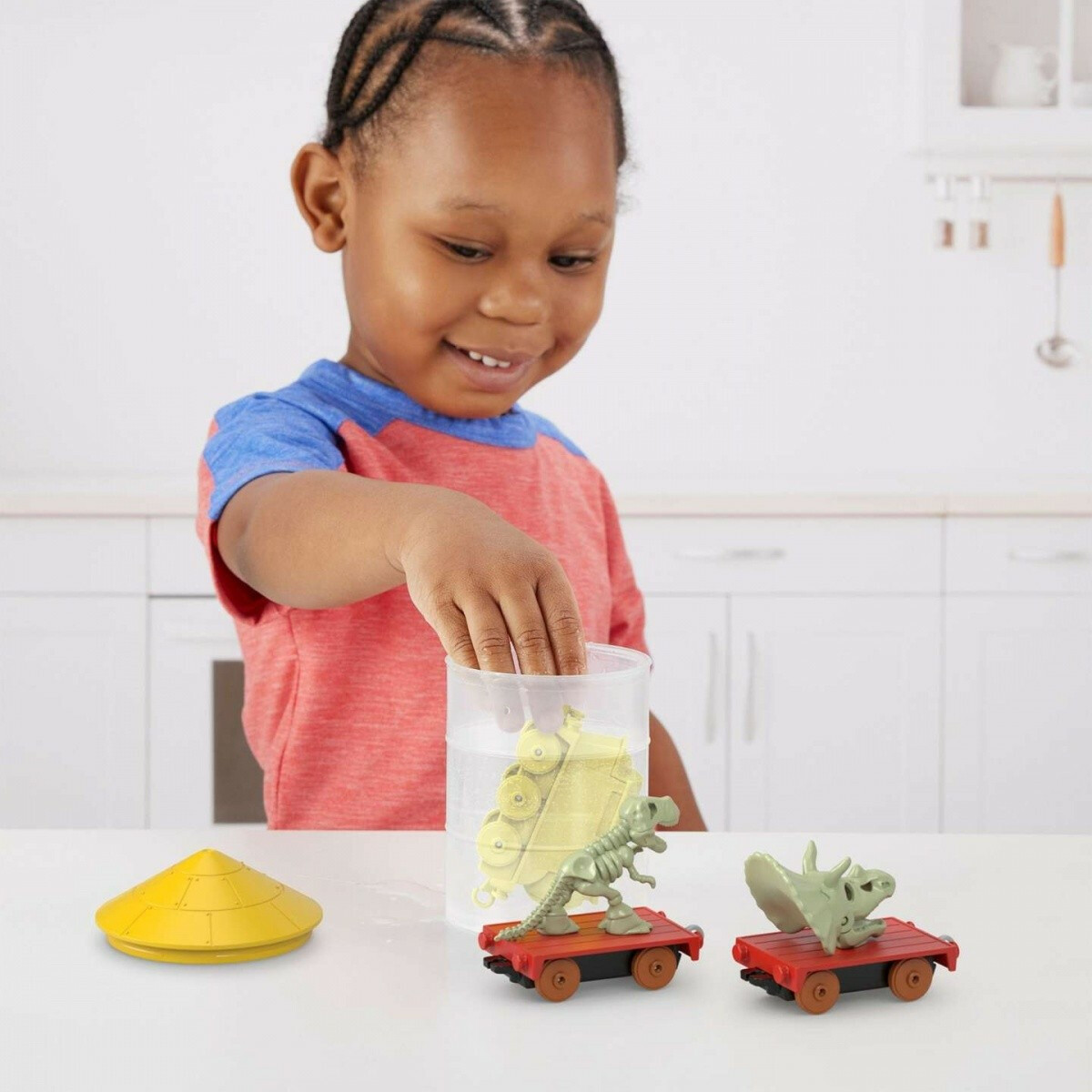 Lokomotywa Tomek i Przyjaciele Color Reveal HPH37 - obrazek 4