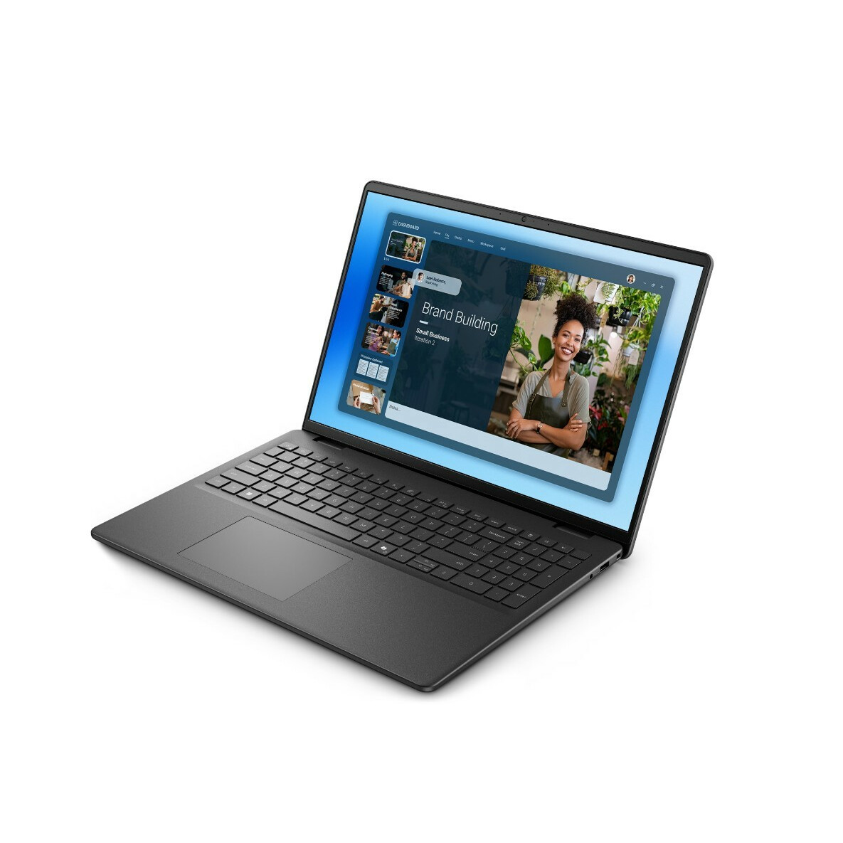 Laptop Dell 16 DC16250 W11P C5 120U/16GB/512GB/16.0 FHD+/Int/FgrPr/WLAN + BT/Backlit Kb/3 Cell/3YPS Carbon Black - obrazek 3