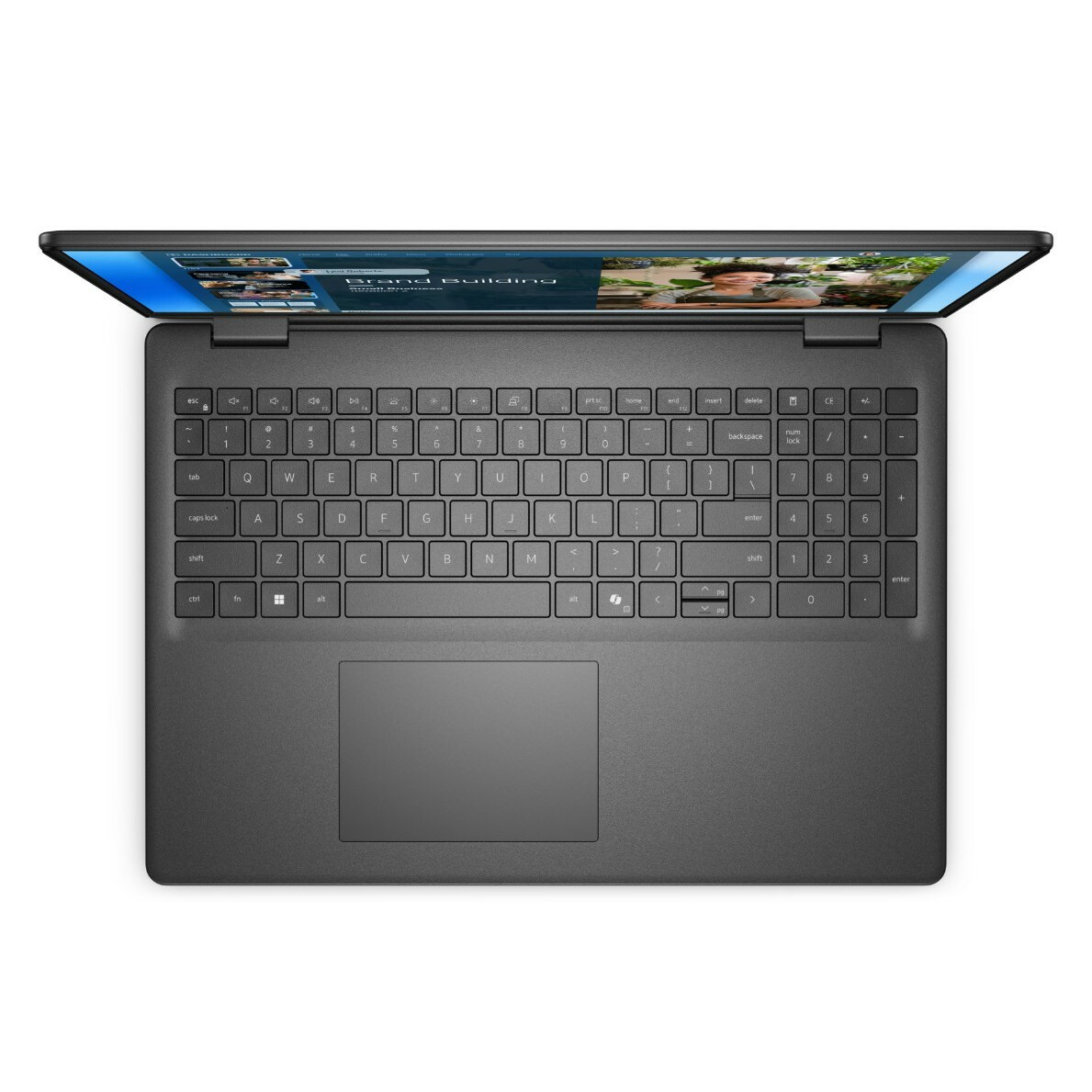 Laptop Dell 16 DC16250 W11P C5 120U/16GB/512GB/16.0 FHD+/Int/FgrPr/WLAN + BT/Backlit Kb/3 Cell/3YPS Carbon Black - obrazek 4