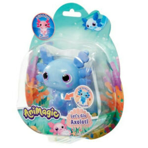 Figurka Animagic Axolotl, niebieski