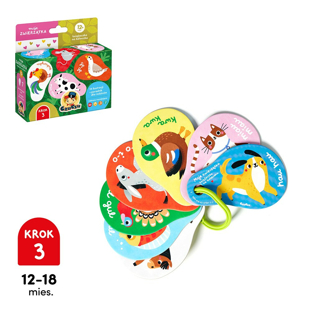 Książeczka Moje zwierzątka 12m+ - obrazek 2