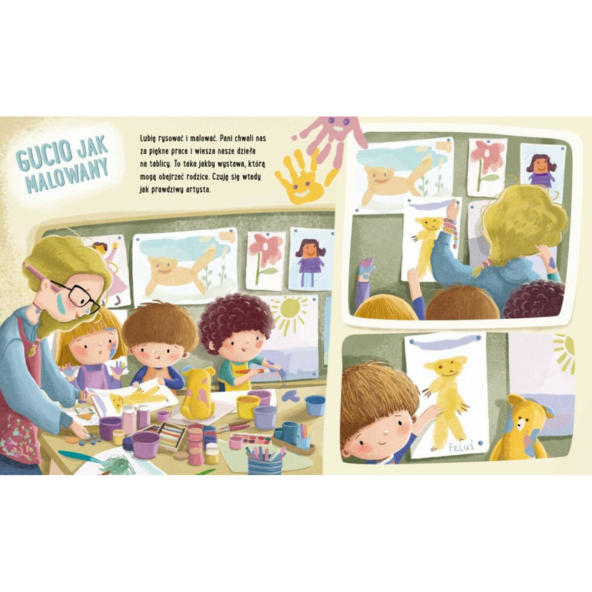 Książeczka Feluś i Gucio idą do przedszkola - obrazek 3