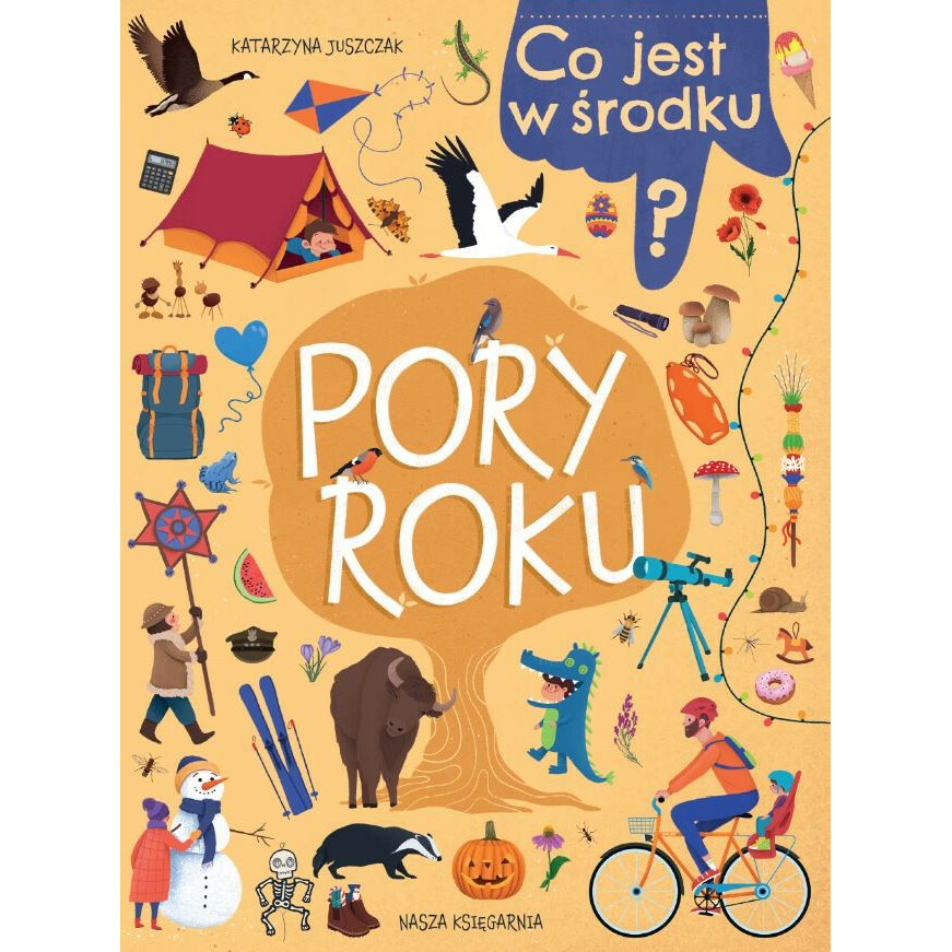 Książeczka Co jest w środku? Pory roku