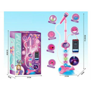 Mikrofon ze statywem na baterie