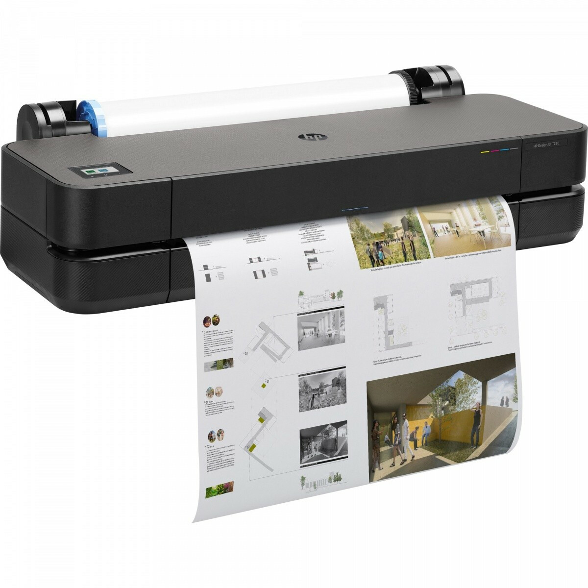Drukarka DesignJet T230 24-in Printer 5HB07D - obrazek 7