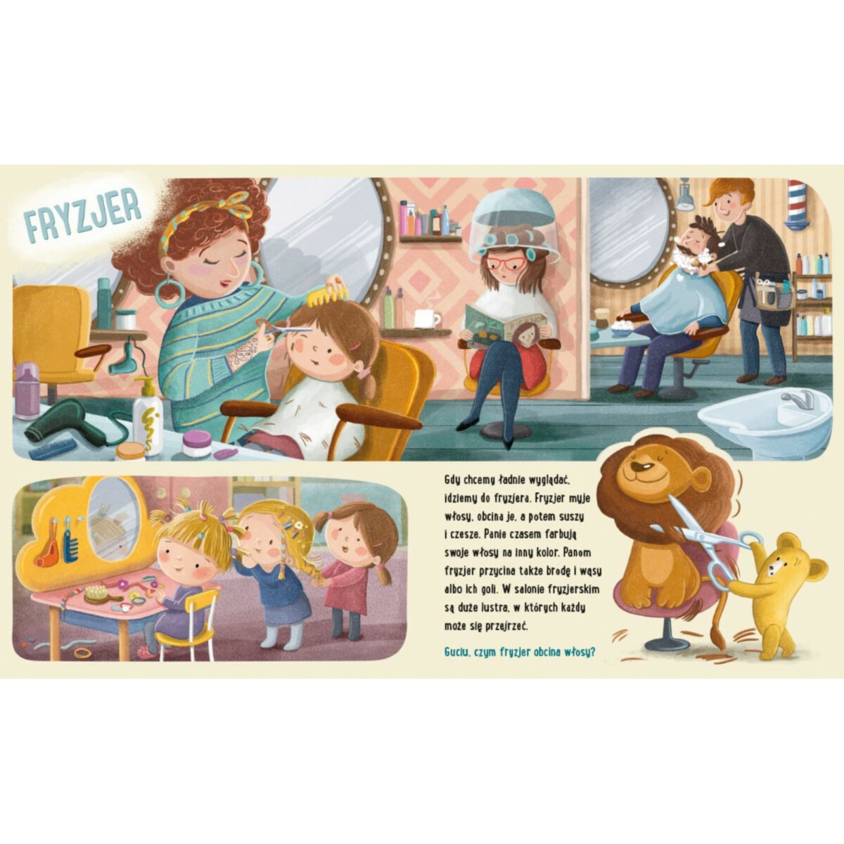 Książeczka Feluś i Gucio poznają zawody - obrazek 3