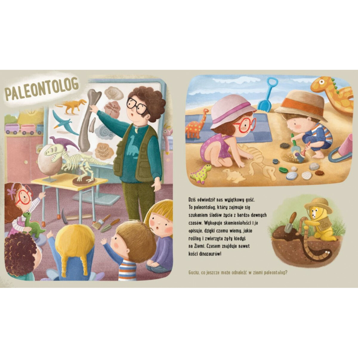 Książeczka Feluś i Gucio poznają zawody - obrazek 4