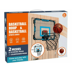 Tablica do koszykówki z piłką i pompką