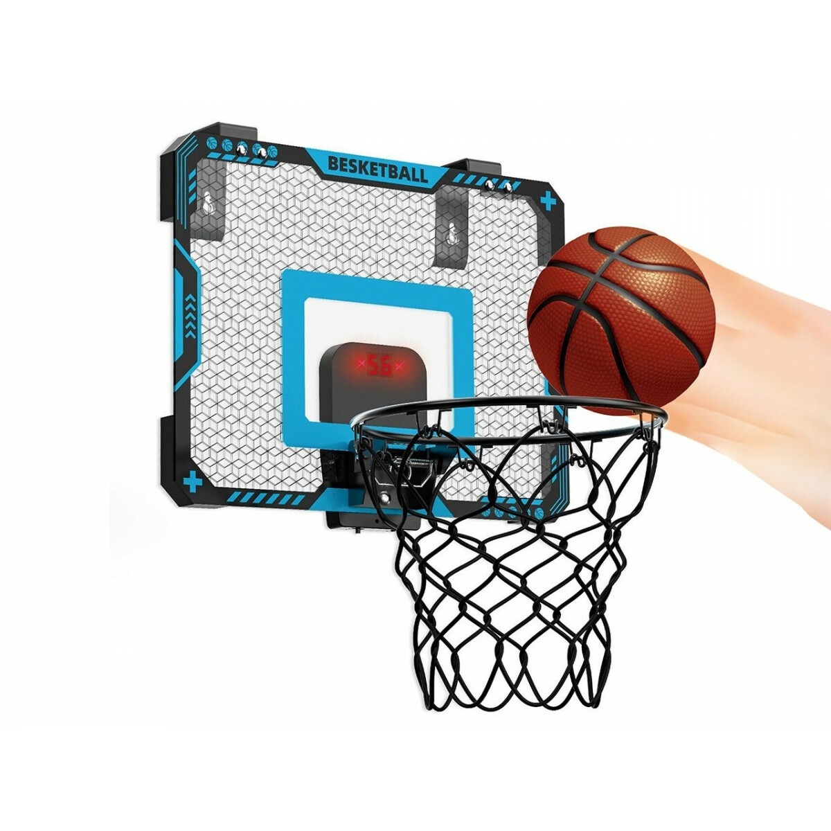 Tablica do koszykówki z piłką i pompką - obrazek 6