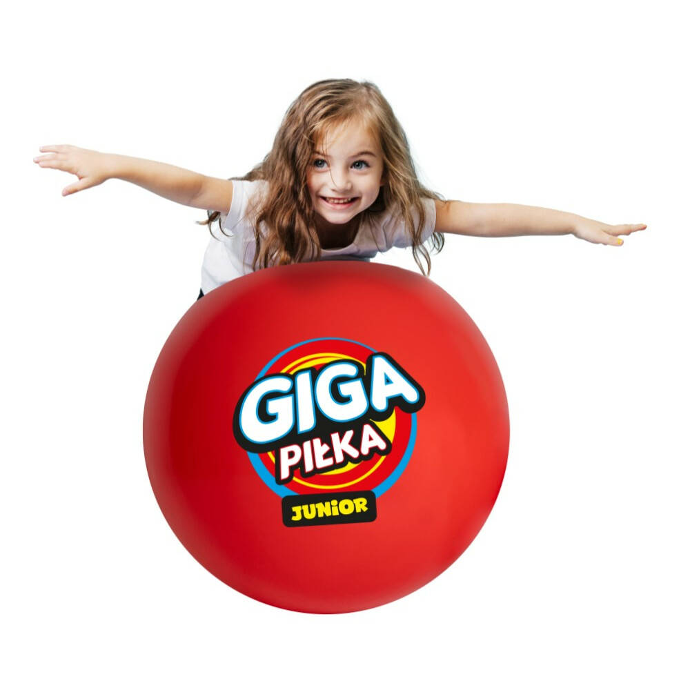 Giga Piłka Junior Czerwona - obrazek 3