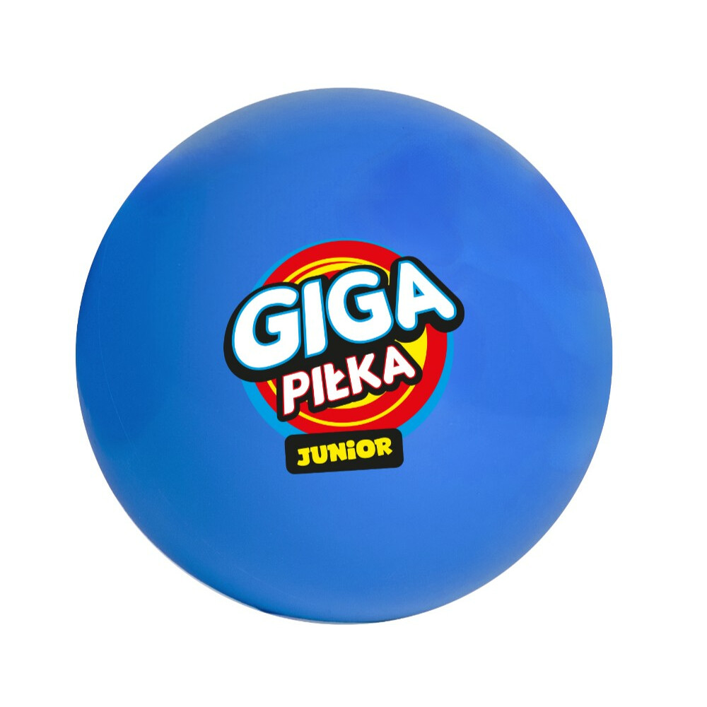 Giga Piłka Junior Niebieska - obrazek 5