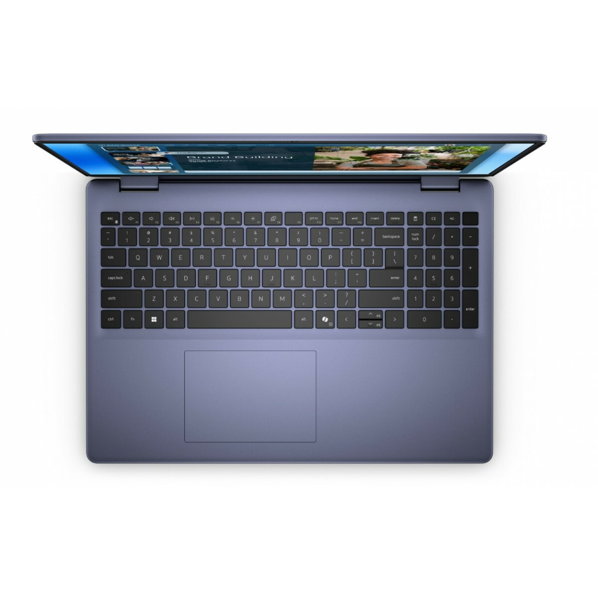 Laptop Dell 16 DC16251 W11P C7-150U/16GB/512GB/16.0 FHD+/Int/FgrPr/WLAN + BT/Backlit Kb/4 Cell/3YPS Midnight Blue - obrazek 3