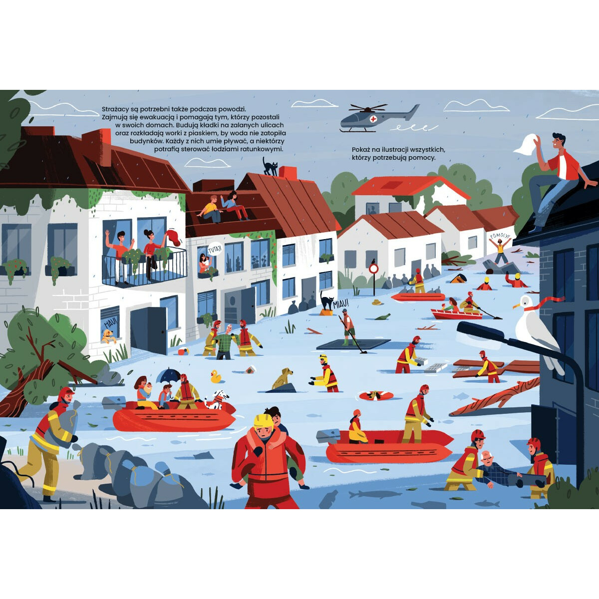 Książeczka Co robią strażacy i strażaczki - obrazek 3
