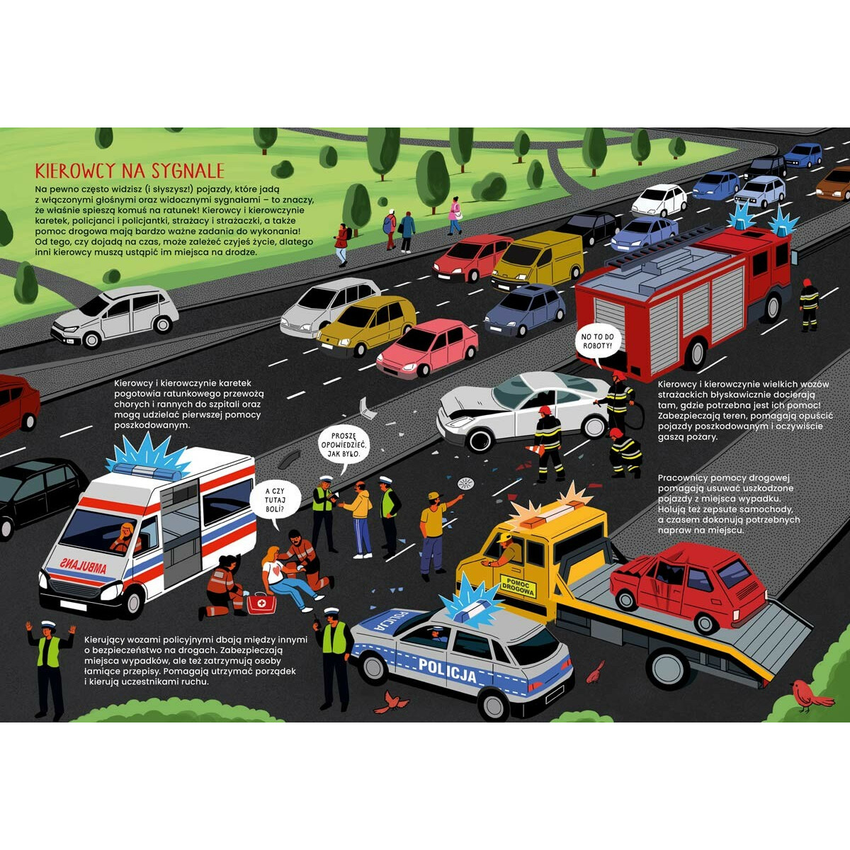 Książeczka Co robią kierowcy i kierowczynie - obrazek 2