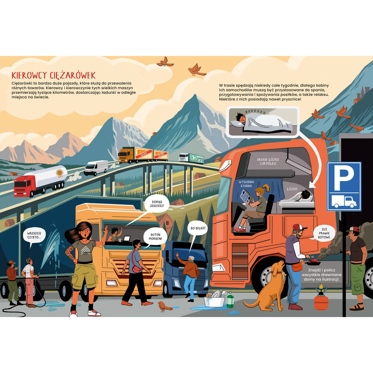 Książeczka Co robią kierowcy i kierowczynie - obrazek 4
