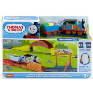 Zestaw z lokomotywą z napędem Tomek i Przyjaciele Błotna przygoda