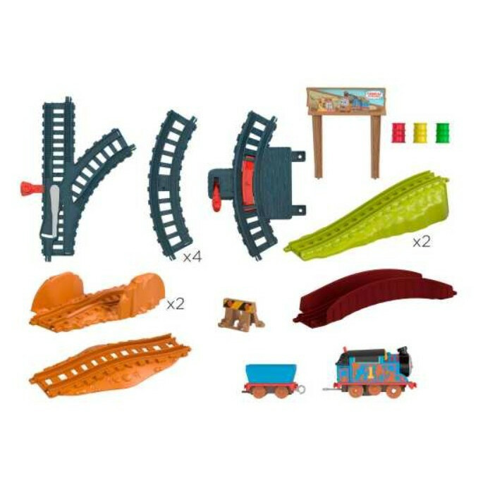 Zestaw z lokomotywą z napędem Tomek i Przyjaciele Błotna przygoda - obrazek 3