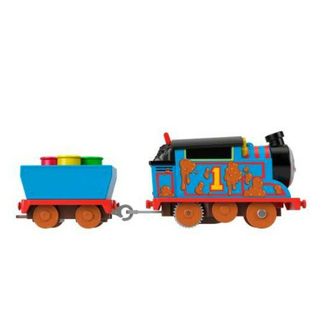 Zestaw z lokomotywą z napędem Tomek i Przyjaciele Błotna przygoda - obrazek 5