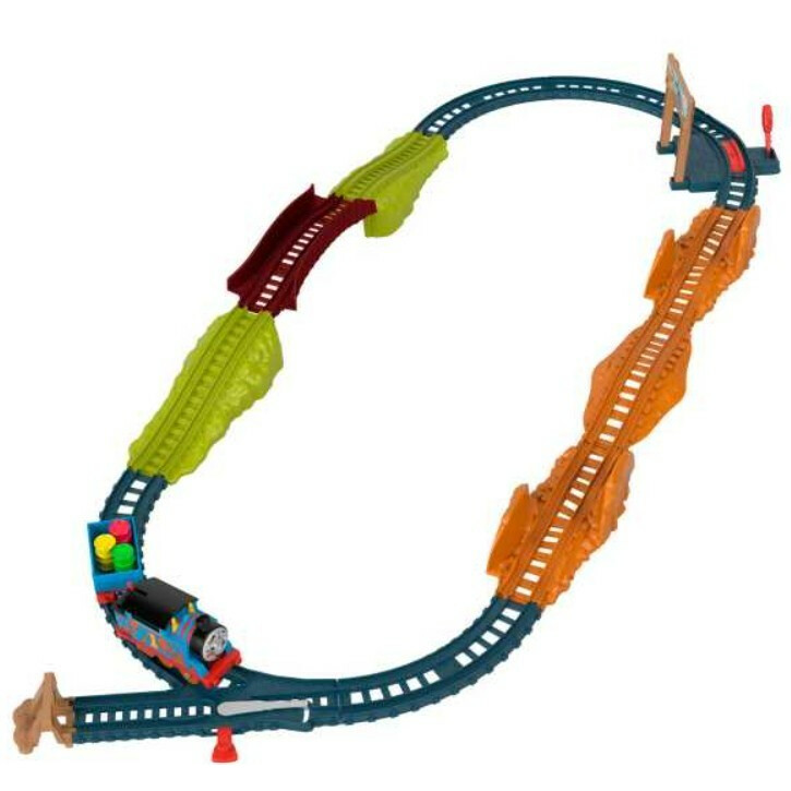 Zestaw z lokomotywą z napędem Tomek i Przyjaciele Błotna przygoda - obrazek 6