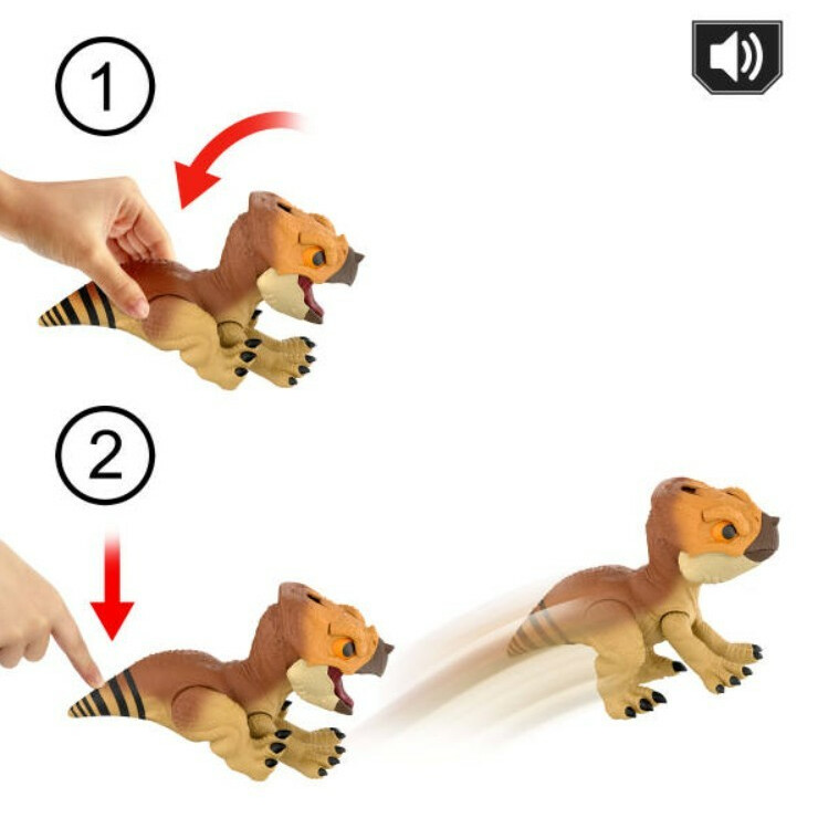 Figurka interaktywna Jurassic World Aquilops Dolores Tryb obrony - obrazek 4