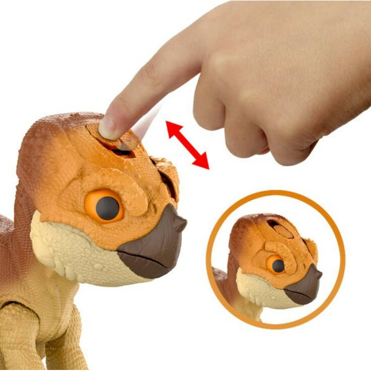 Figurka interaktywna Jurassic World Aquilops Dolores Tryb obrony - obrazek 5