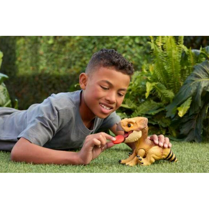 Figurka interaktywna Jurassic World Aquilops Dolores Tryb obrony - obrazek 6