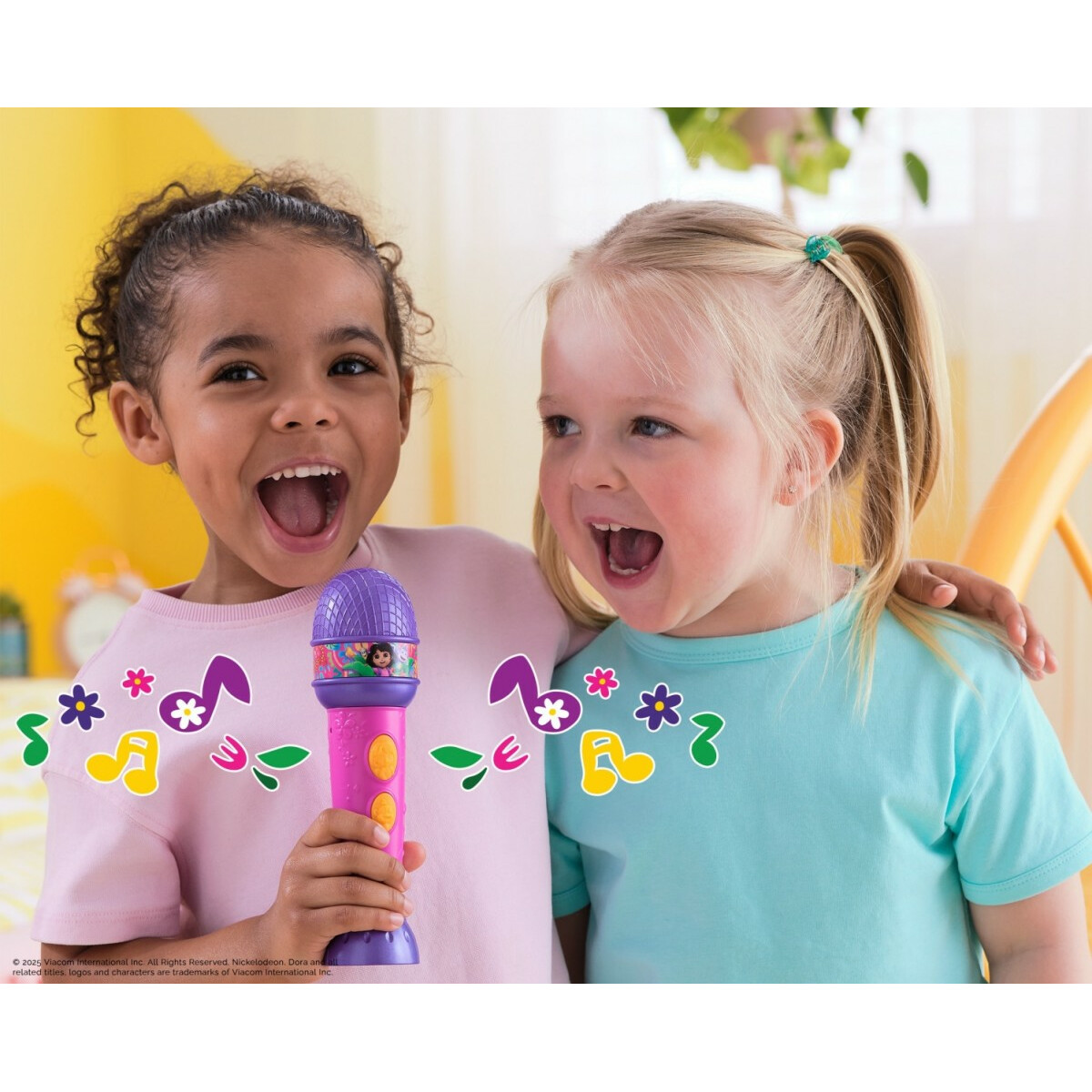 Mikrofon z efektami dźwiękowymi Dora - obrazek 7