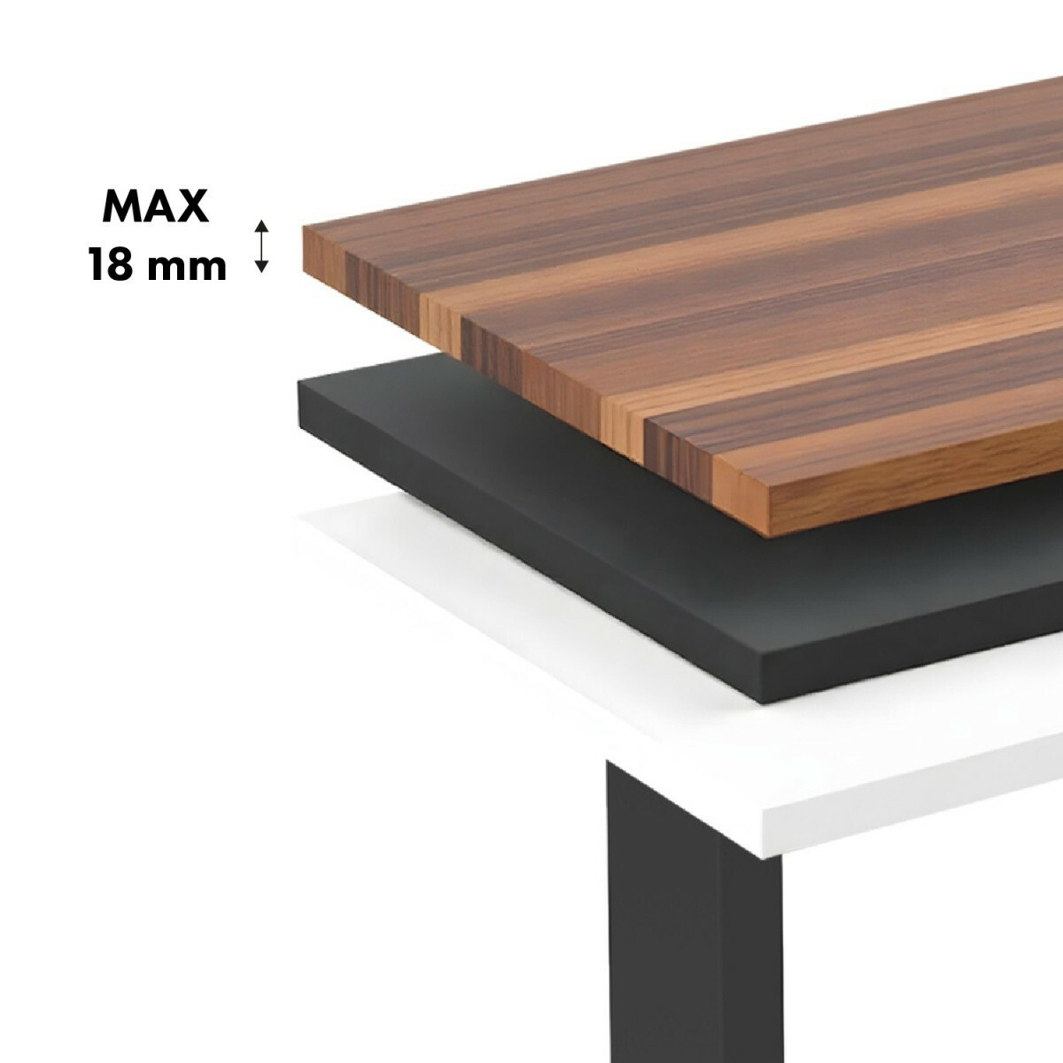 Biurko elektryczne ER-400B, regulacja - obrazek 3