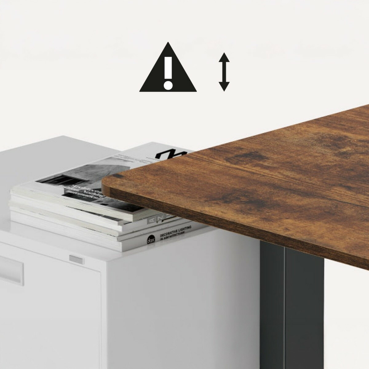 Biurko elektryczne ER-400B, regulacja - obrazek 5