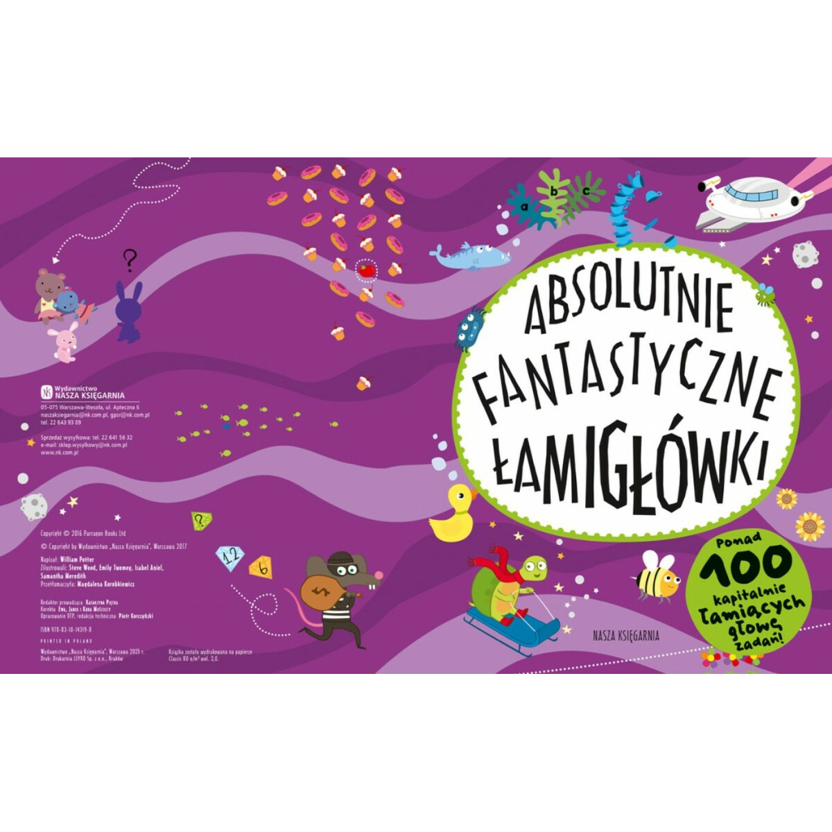 Książeczka Absolutnie fantastyczne łamigłówki - obrazek 5