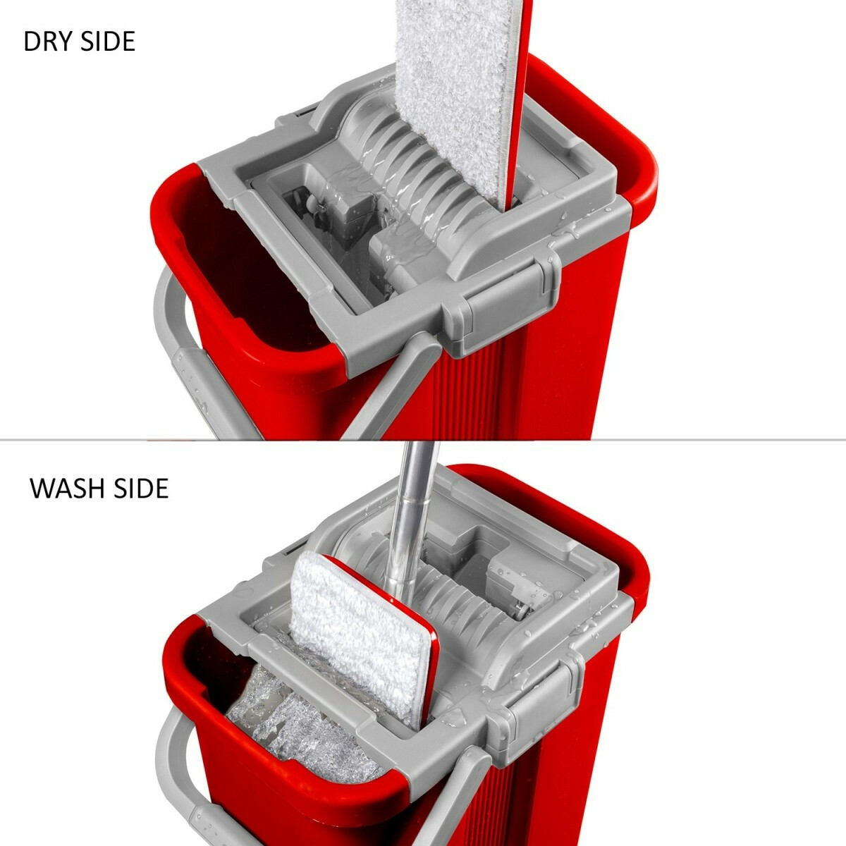 Mop płaski z wiadrem i wyciskaczem GB850 - obrazek 5