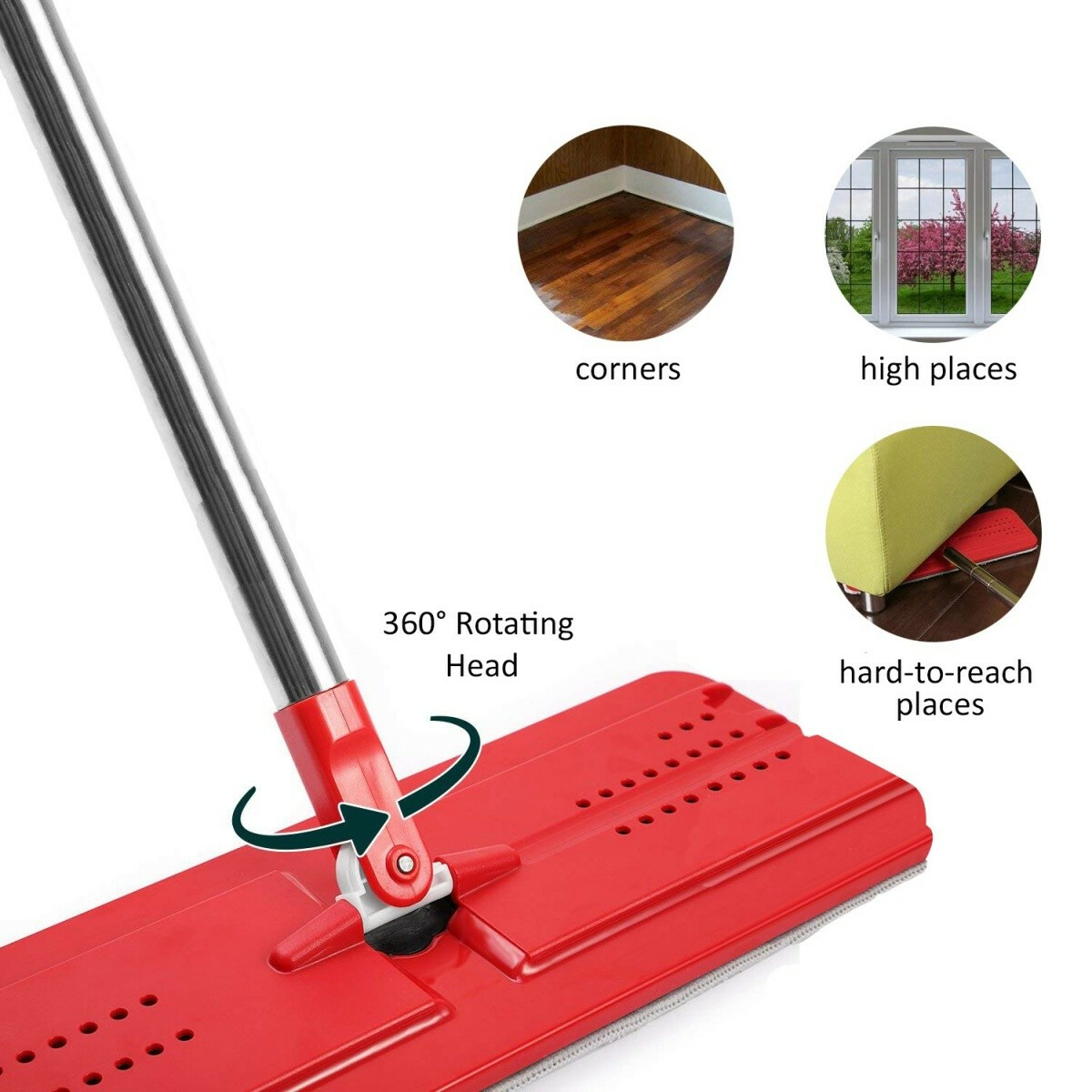 Mop płaski z wiadrem i wyciskaczem GB850 - obrazek 6