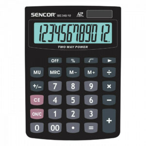 Kalkulator biurkowy SEC 340/12