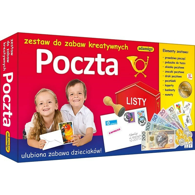Gra Poczta-zestaw edukacyjny