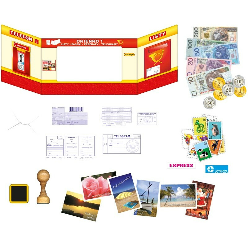 Gra Poczta-zestaw edukacyjny - obrazek 2